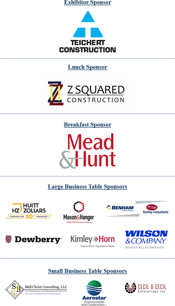 SAME Government Engagement Day Sponsors